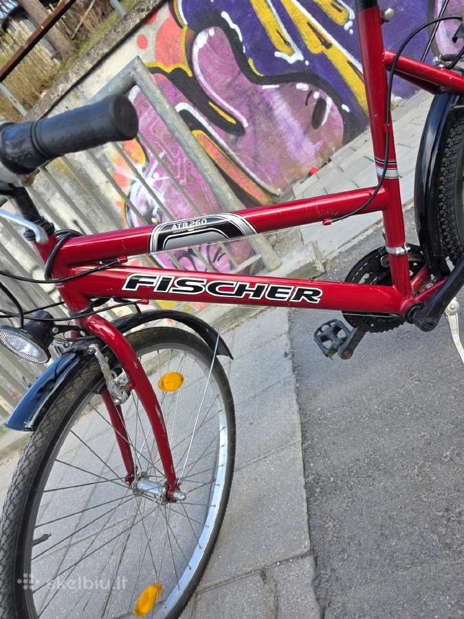 Fisher vokiškas dviratis. 26 dydžio ratai