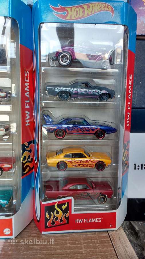 Hot Wheels Flames 5 Pack - nuotraukos Nr. 2