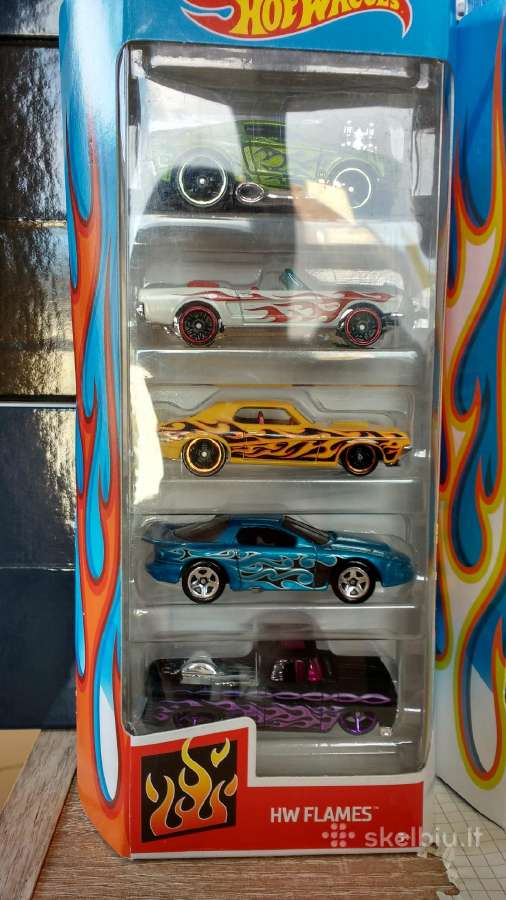 Hot Wheels Flames 5 Pack - nuotraukos Nr. 3