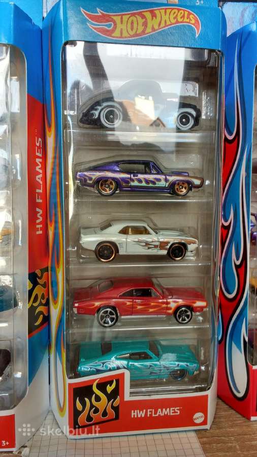 Hot Wheels Flames 5 Pack - nuotraukos Nr. 4