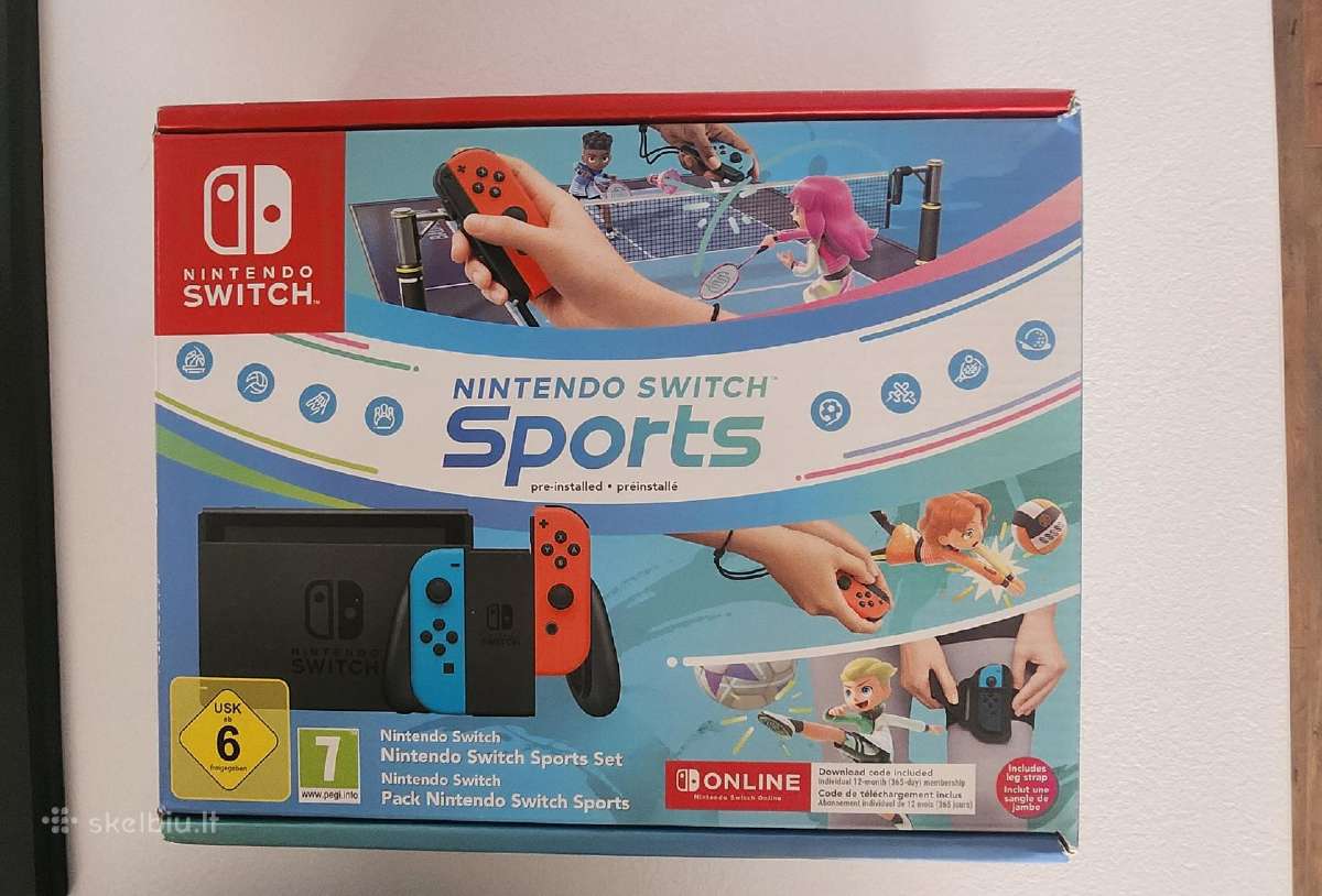 Nintendo Switch konsolė Sports - nuotraukos Nr. 2