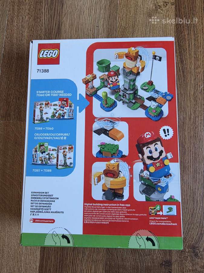 Lego super mario boss Sumo Bro Topple Tower 71388 - nuotraukos Nr. 2
