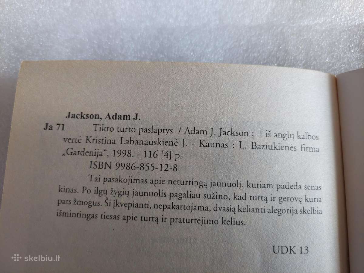 Tikro turto paslaptys - nuotraukos Nr. 4