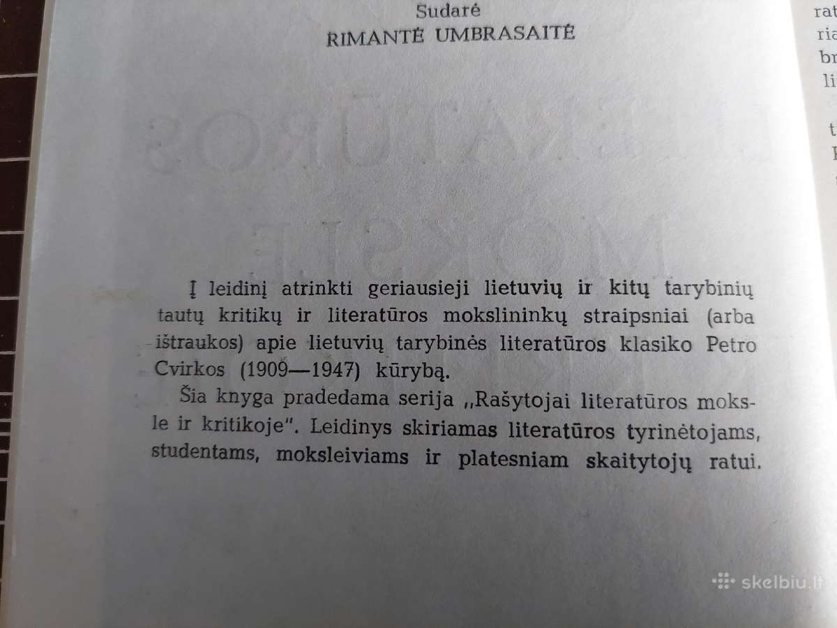 Petras Cvirka literatūros moksle ir kritikoje - nuotraukos Nr. 3