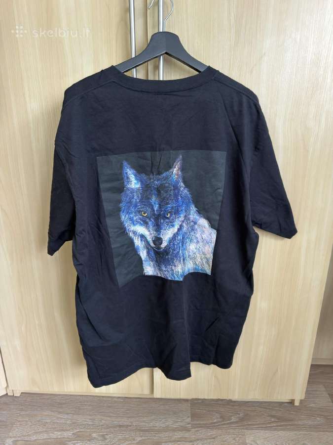 Uniqlo Kenshi Yonezu Final Fantasy Wolf Juoda XL