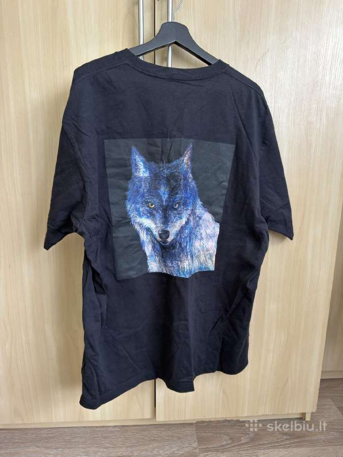Uniqlo Kenshi Yonezu Final Fantasy Wolf Juoda XL - nuotraukos Nr. 8