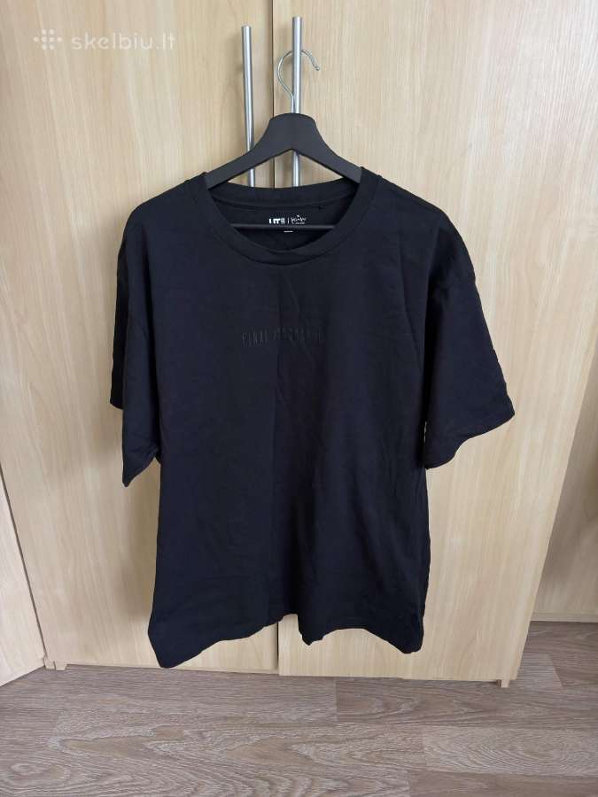 Uniqlo Kenshi Yonezu Final Fantasy Wolf Juoda XL - nuotraukos Nr. 2