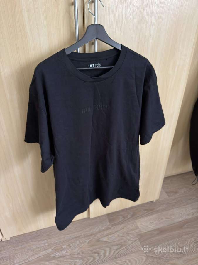 Uniqlo Kenshi Yonezu Final Fantasy Wolf Juoda XL - nuotraukos Nr. 10