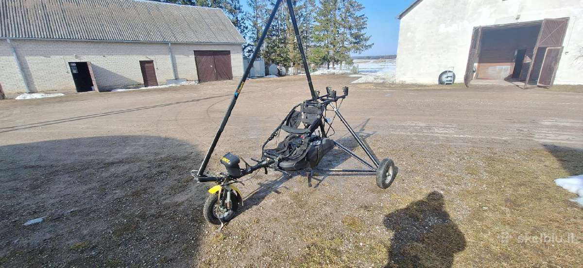 Moto skraidyklės vežimėlis