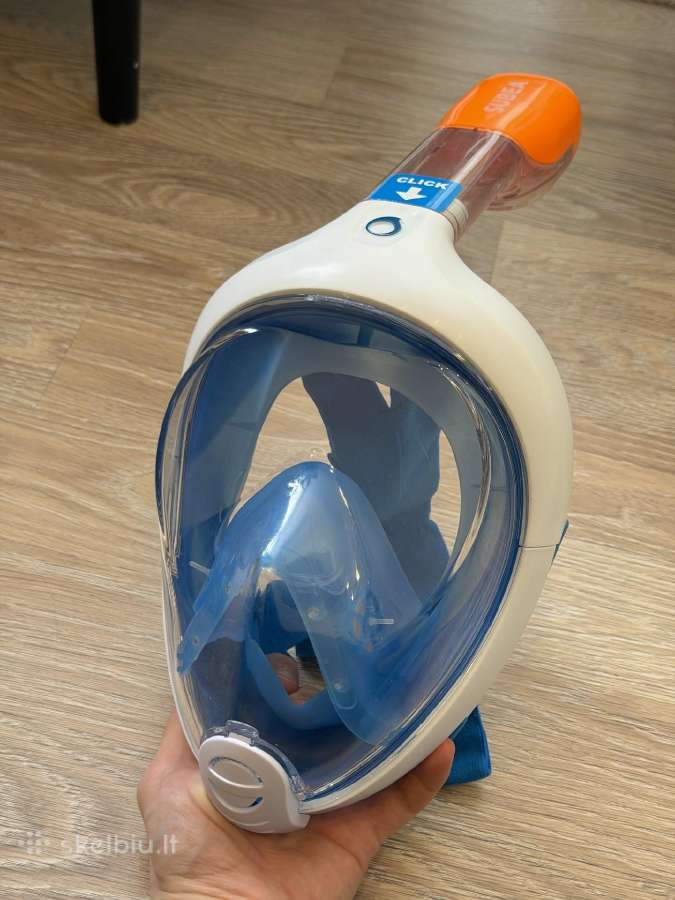 Subea Easybreath nardymo su vamzdeliu kaukė