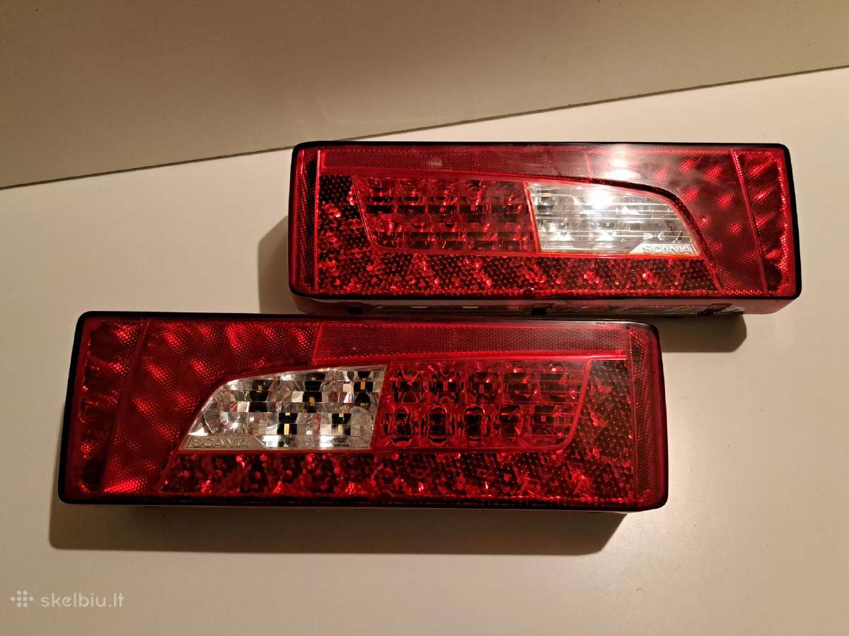 Scania galiniai žibintai Oe