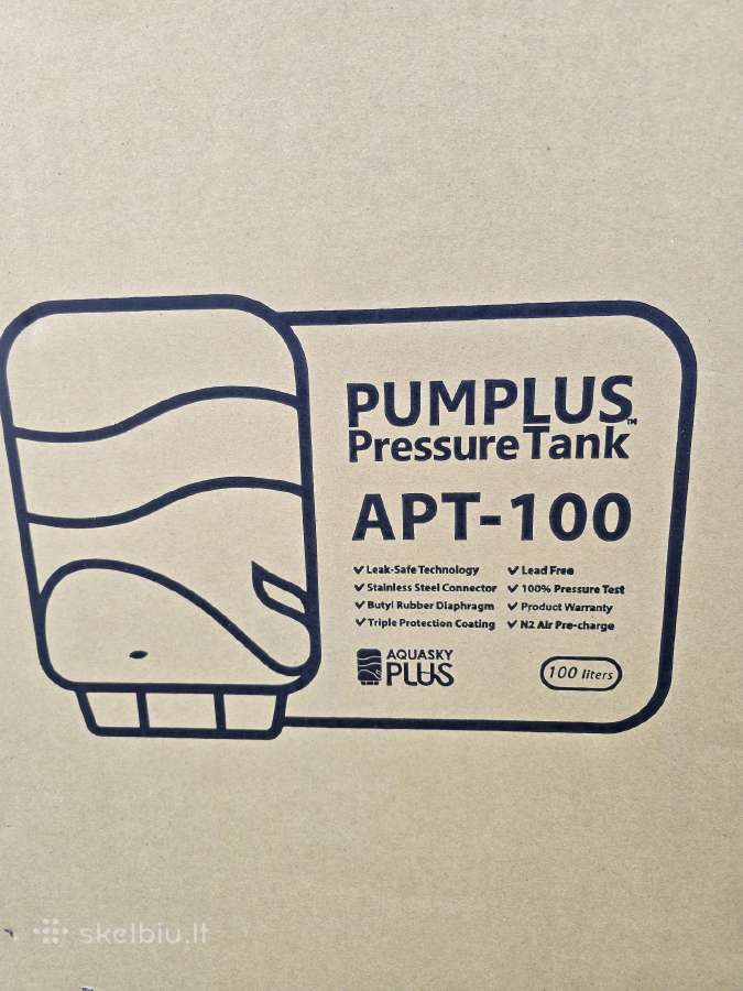 Hidroforas diafragminis Aquasky Plus Apt 100 - nuotraukos Nr. 4