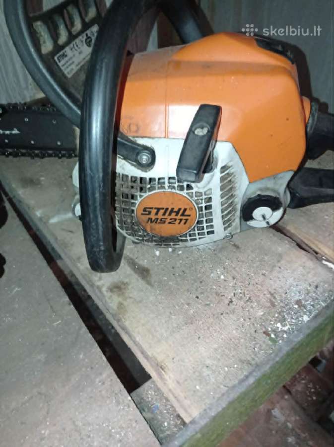 Benzopjūklas Stihl Ms 211 1,7 kw