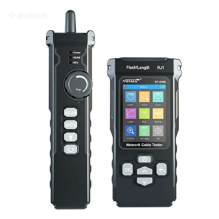 Profesionalūs tinklo testeriai Noyafa Nf-8506/8508 - nuotraukos Nr. 4