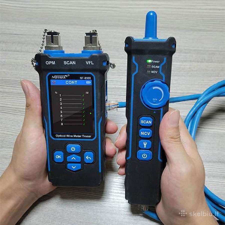 Profesionalūs tinklo testeriai Noyafa Nf-8506/8508 - nuotraukos Nr. 5