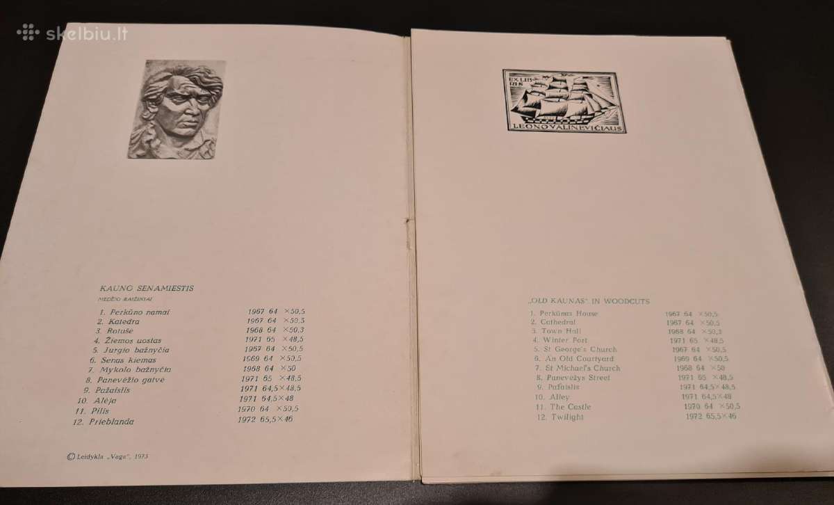 Algirdas Pakeliūnas. Grafika. Medžio raižinys.1968 - nuotraukos Nr. 7
