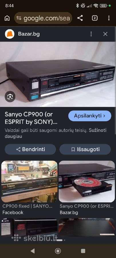 Nupirkčiau Sanyio Cp900