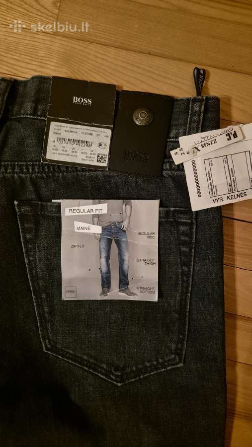 Nauji originalūs vyriški džinsai Hugo Boss - nuotraukos Nr. 2