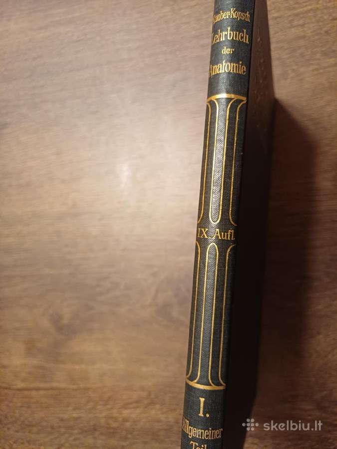 Parduodu knyga,žmogaus anatomijos vadovėlis,1911 - nuotraukos Nr. 6