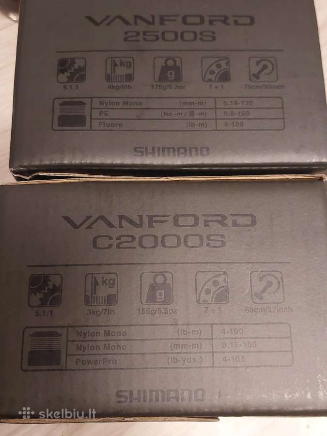 Rite Shimano vanford - nuotraukos Nr. 2