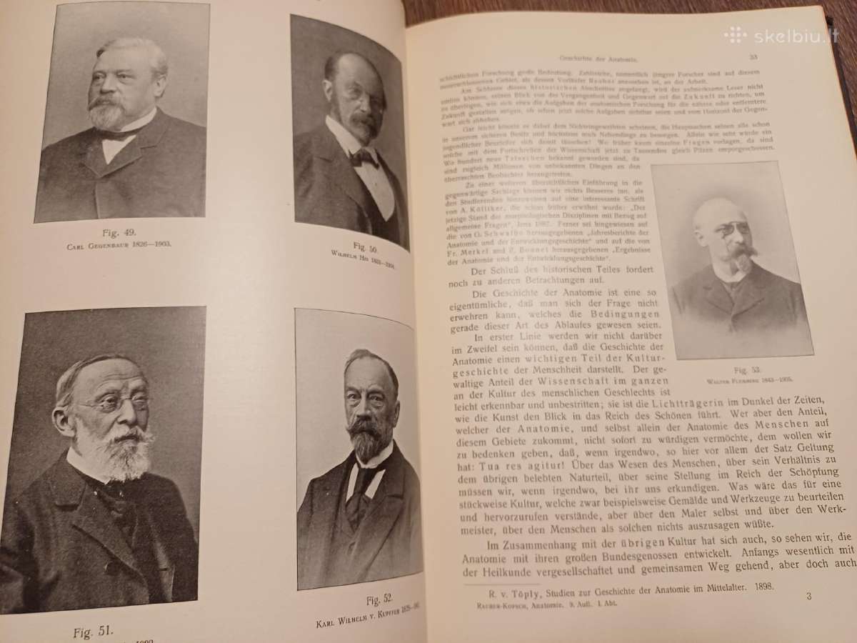 Parduodu knyga,žmogaus anatomijos vadovėlis,1911 - nuotraukos Nr. 8