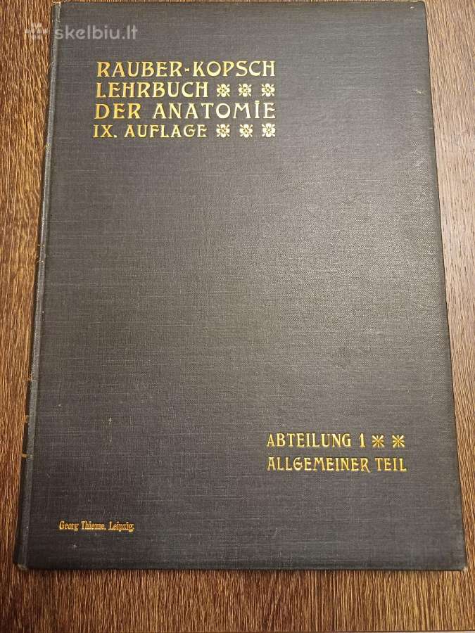 Parduodu knyga,žmogaus anatomijos vadovėlis,1911 - nuotraukos Nr. 34