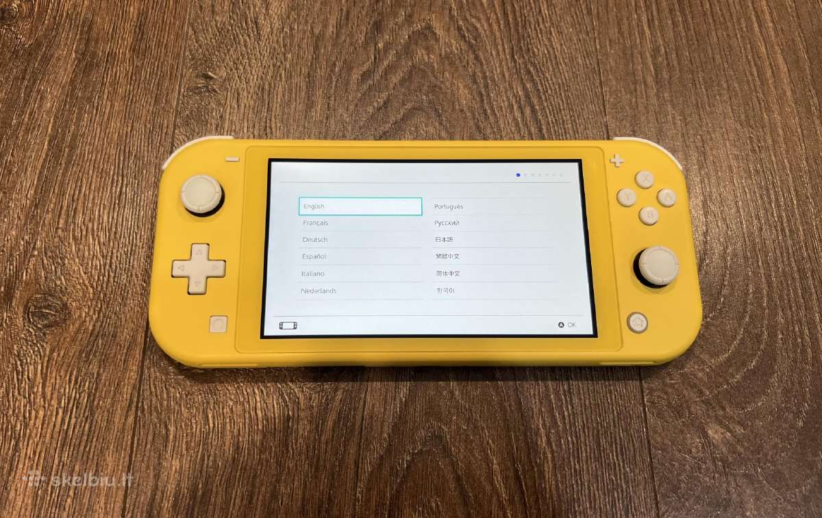 Nintendo Switch Lite Yellow - nuotraukos Nr. 2