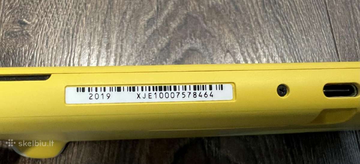 Nintendo Switch Lite Yellow - nuotraukos Nr. 5