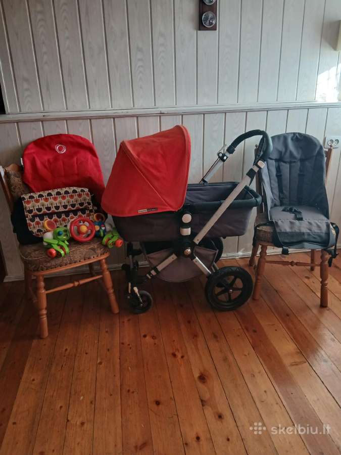 Bugaboo Cameleon 2 vežimėlis + daug dovanų