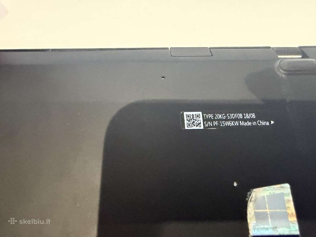 Lenovo Thinkpad X1 Carbon 6gen i7 - nuotraukos Nr. 2