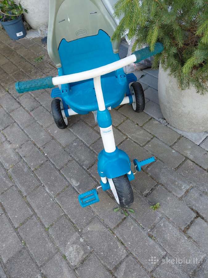 Naudotas triratukas ir medinis stumdukas - nuotraukos Nr. 3