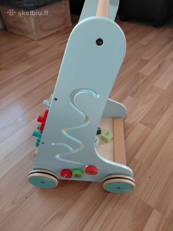 Naudotas triratukas ir medinis stumdukas - nuotraukos Nr. 8