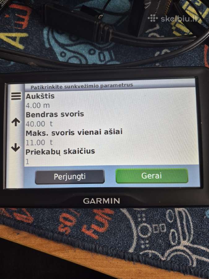Garmin Dezl 760 - nuotraukos Nr. 3