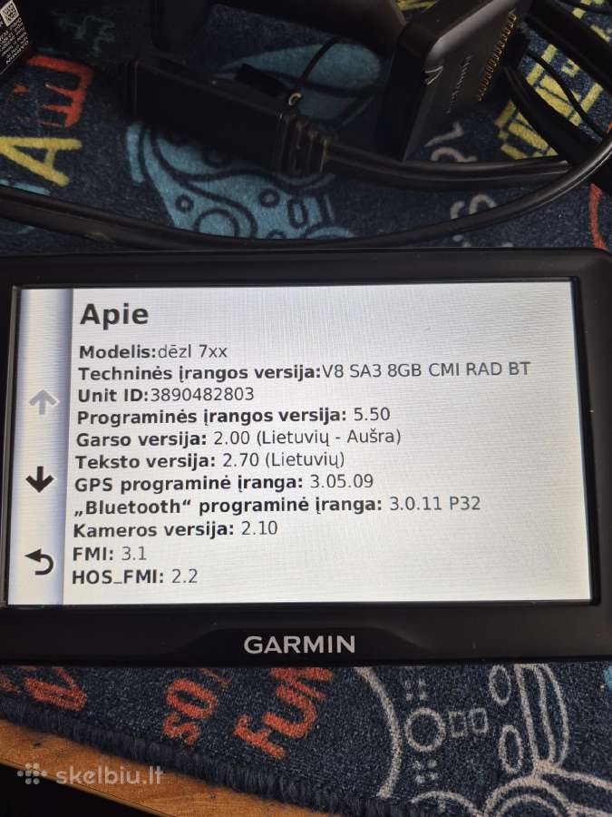 Garmin Dezl 760 - nuotraukos Nr. 5