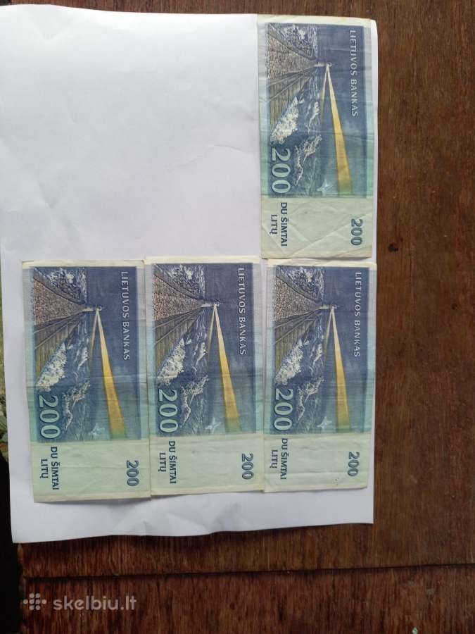 200 litų.1997 metų.