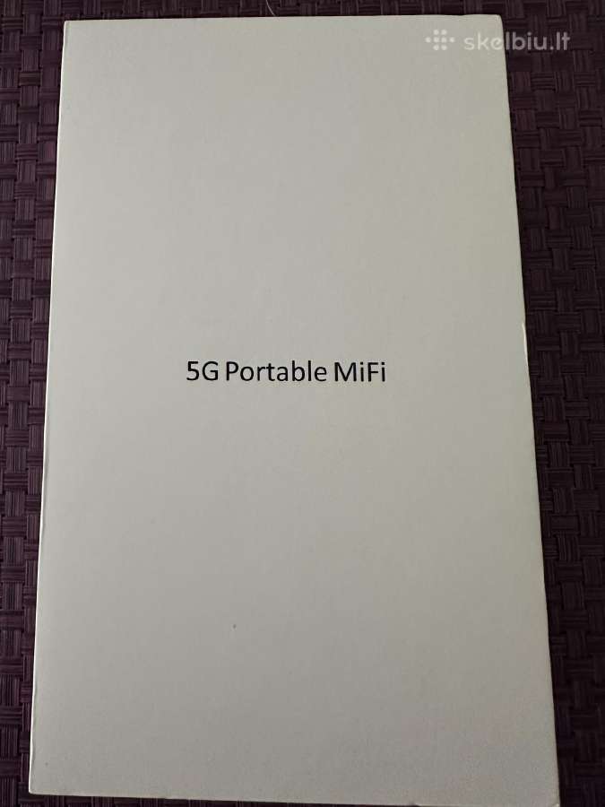 5G Portable Mifi - nuotraukos Nr. 4