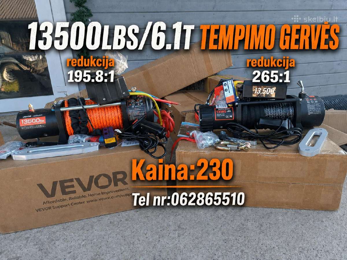 Vevor gerve13500lbs/6.1t stogo bagazines