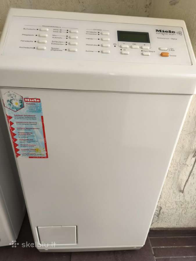 Per viršų kranama skalbykle Miele W 247 F - nuotraukos Nr. 3