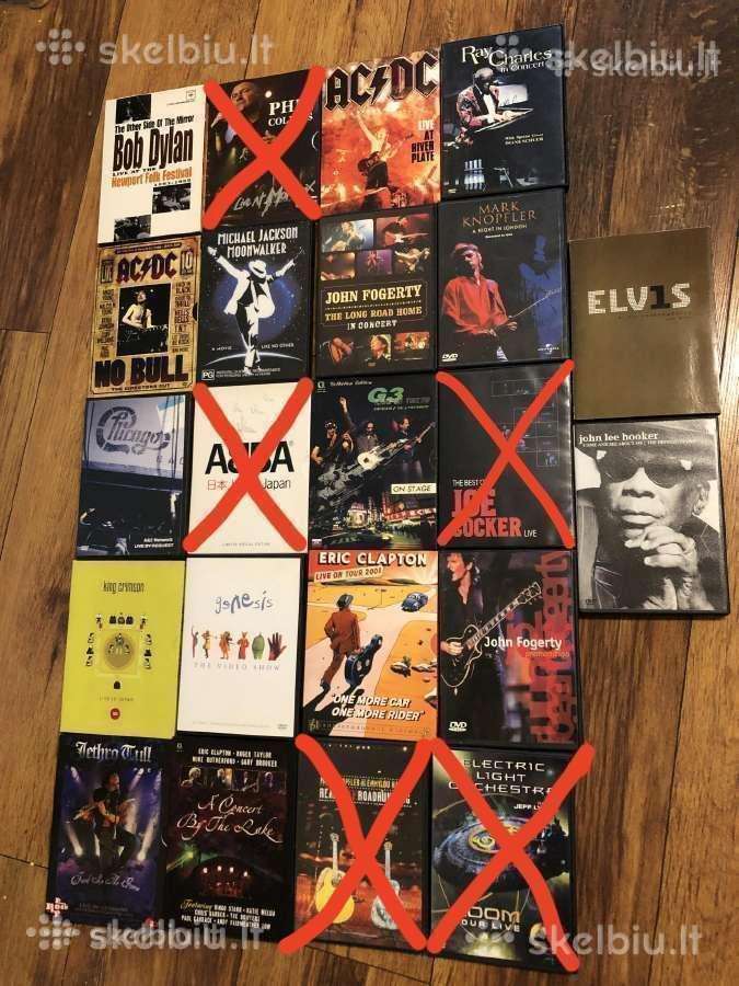 Dvd koncertai po 9 eur