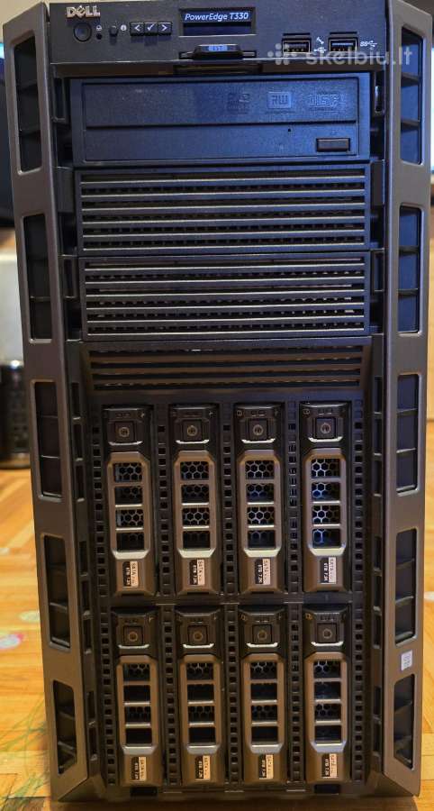 Dell Poweredge T330 E3-1220 V5 16gb H730 8x Lff - nuotraukos Nr. 18