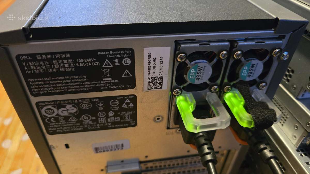Dell Poweredge T330 E3-1220 V5 16gb H730 8x Lff - nuotraukos Nr. 19