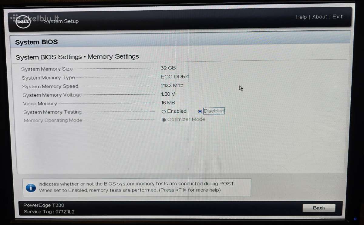 Dell Poweredge T330 E3-1220 V5 16gb H730 8x Lff - nuotraukos Nr. 23