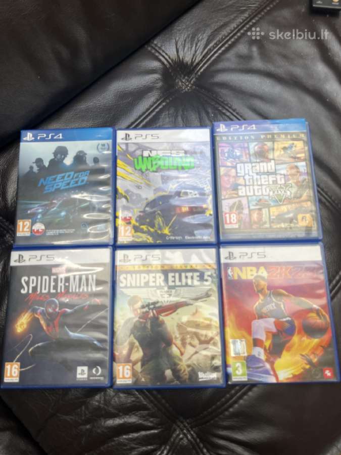 Playstation5-4 žaidimai