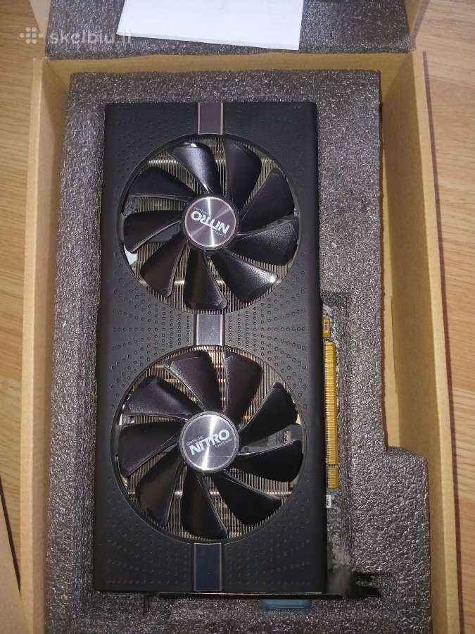 Vaizdo plokste Sapphire nitro Rx 580 8gb - nuotraukos Nr. 3