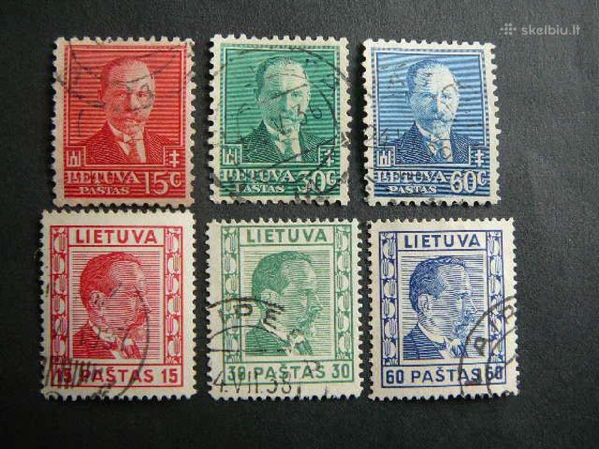 Lietuva 1934/6 A. Smetona antsp. lit3910a