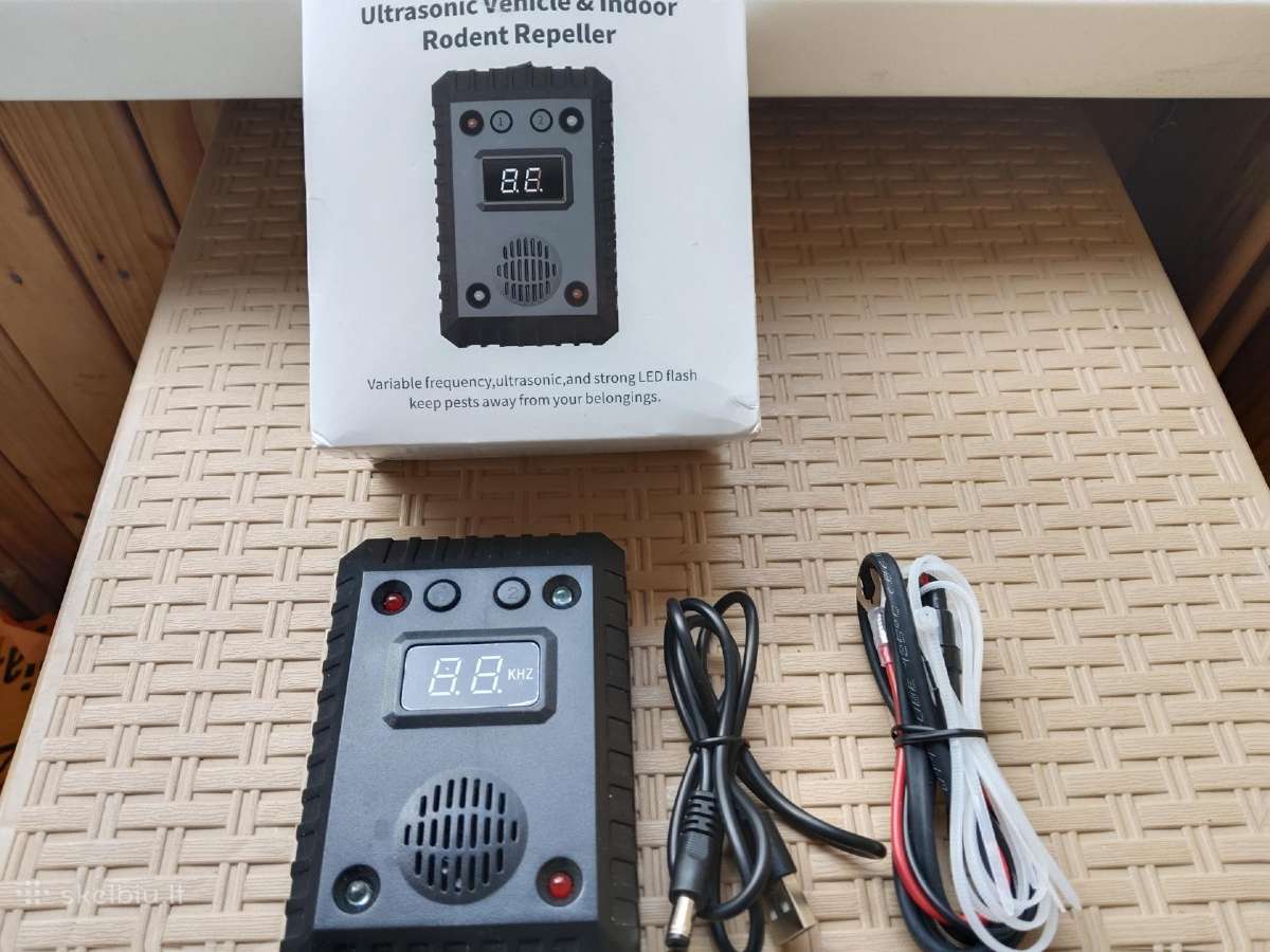 12v ultragarsinis graužikų atbaidytojas .