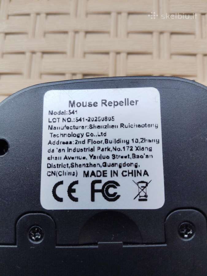 12v ultragarsinis graužikų atbaidytojas . - nuotraukos Nr. 2