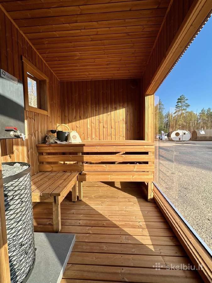 Mobili karkasinė pirtis! Pirtis ant priekabos - nuotraukos Nr. 12