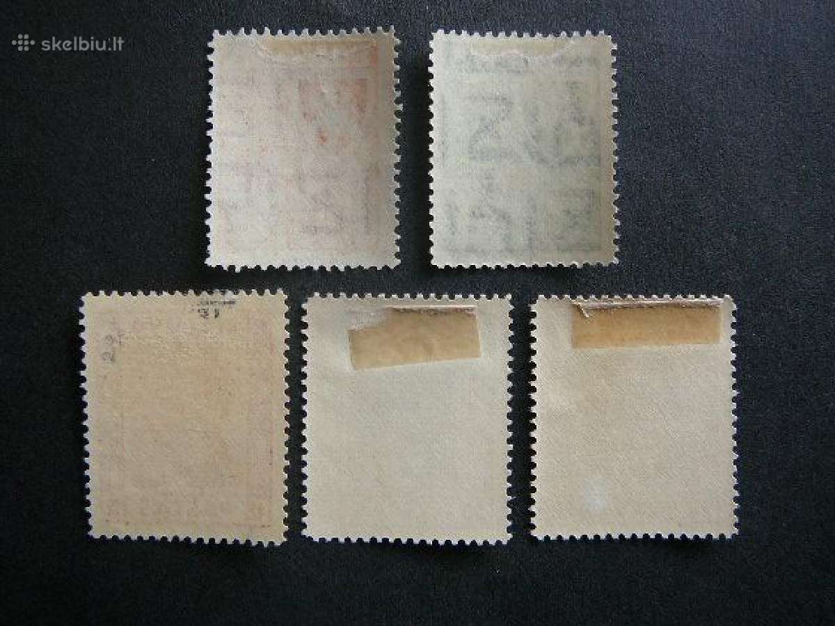 A. Smetona Standartai Lietuva 1936 Mlh lit408/2sp - nuotraukos Nr. 2