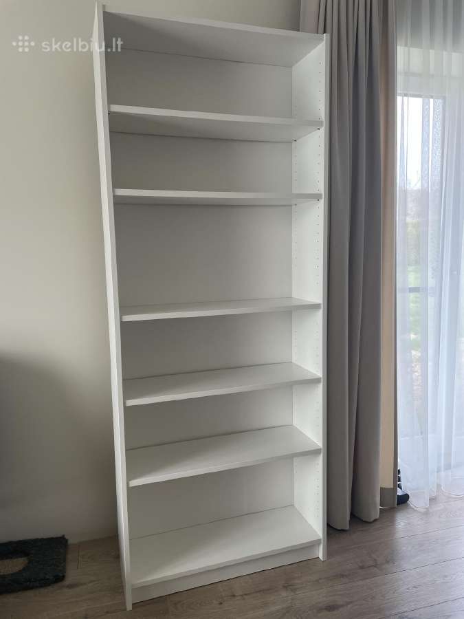 Parduodama Ikea knygų spinta (balta) 2 vnt.